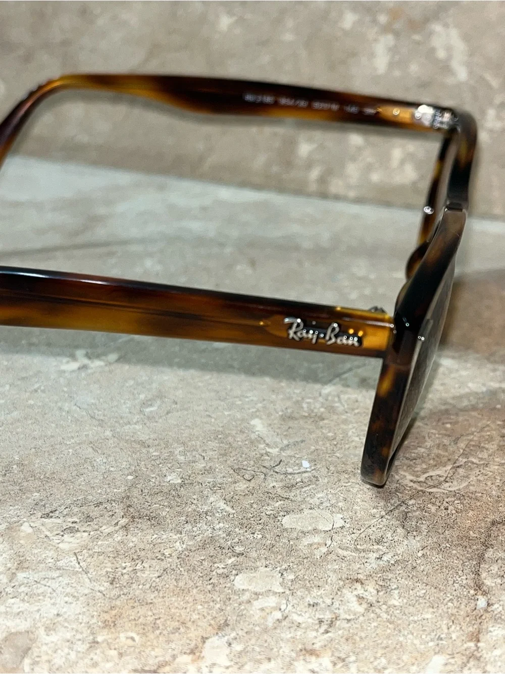 Ray-Ban Wayfarer II Classic Sunglasses RB2185 Tortoise / Brown B-15 Lenses